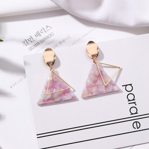 Unique Zone Jewelry - ❤️️NEW UNIQUE Cute Triangle Handmade Earrings W5
